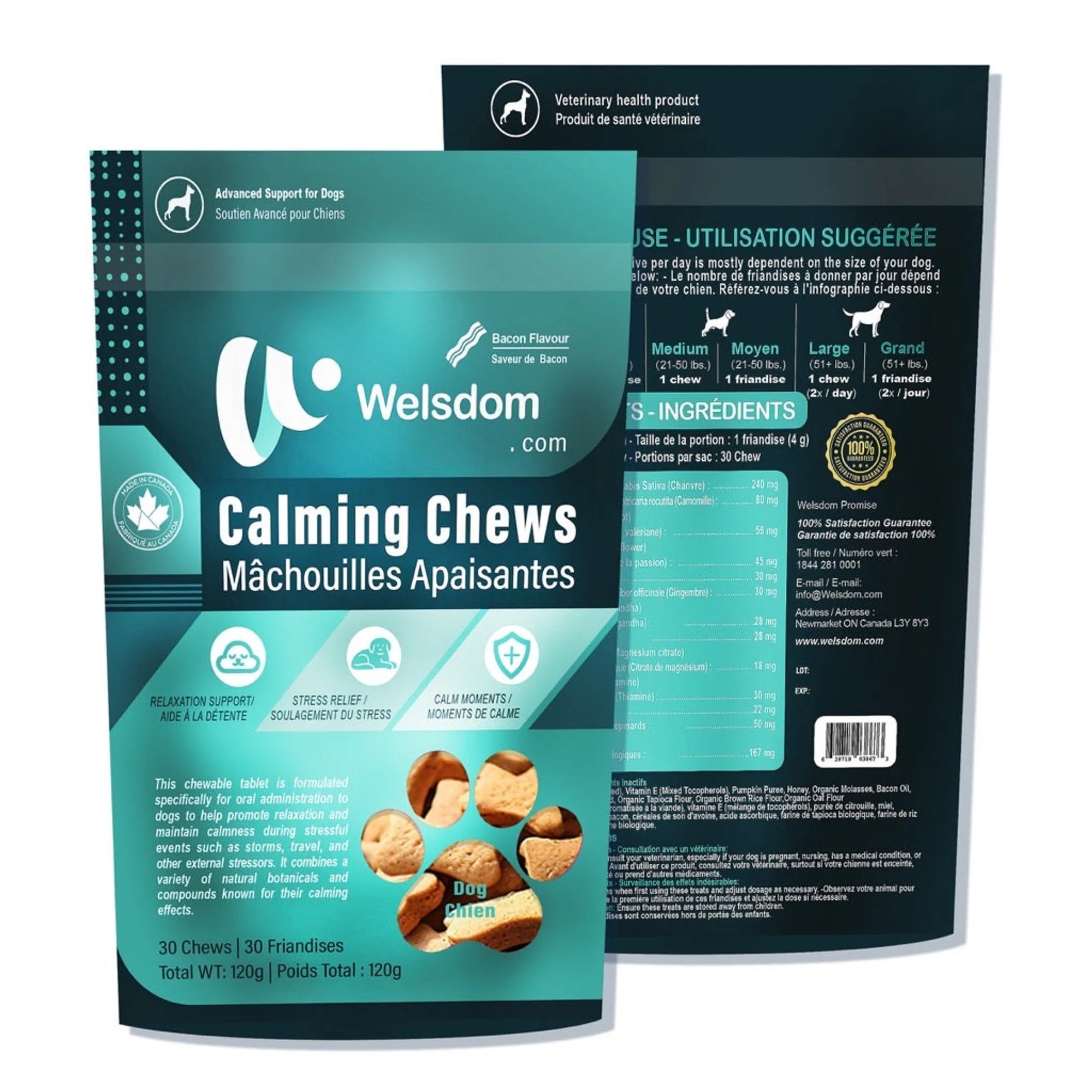 4APAWS™Calming Chew - 30 Chews