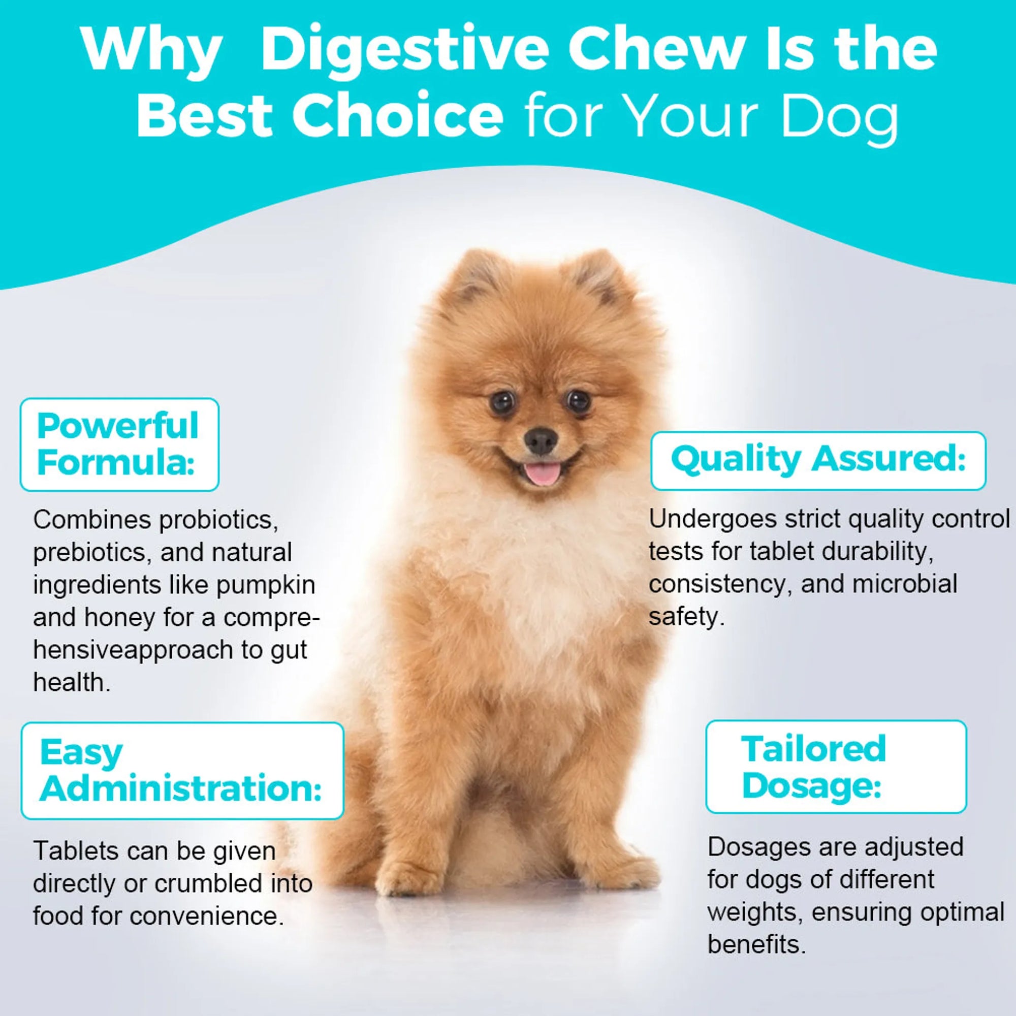 4APAWS™Digestive Chews - 30 Chews