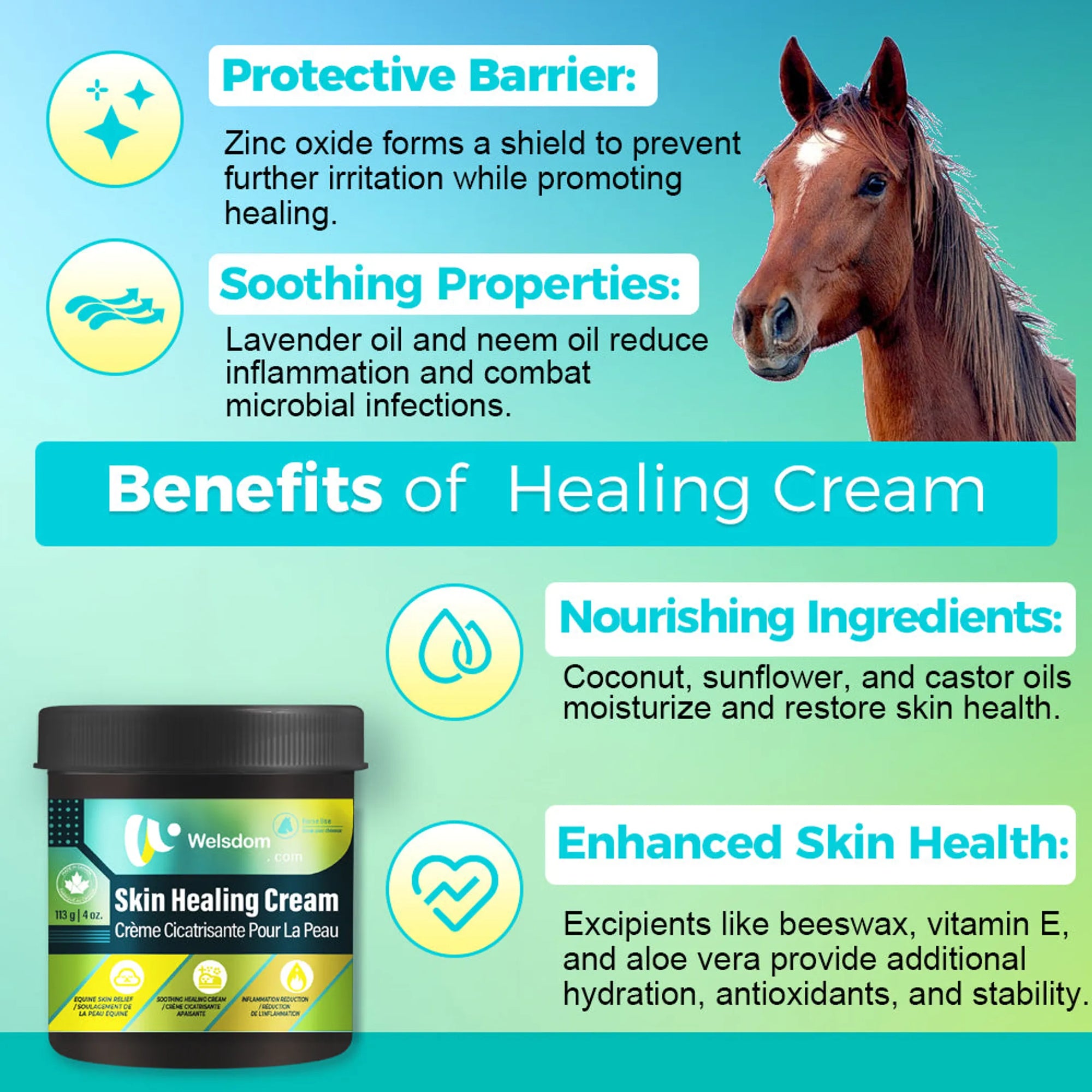4APAWS™Skin Healing Cream - 120mL