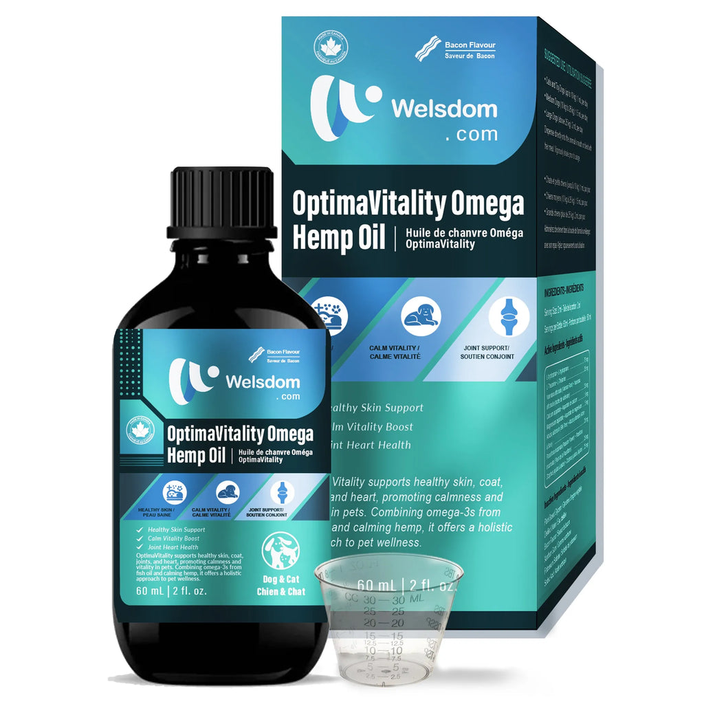 4APAWS™Optimavitality Omega Hemp Oil - 60mL
