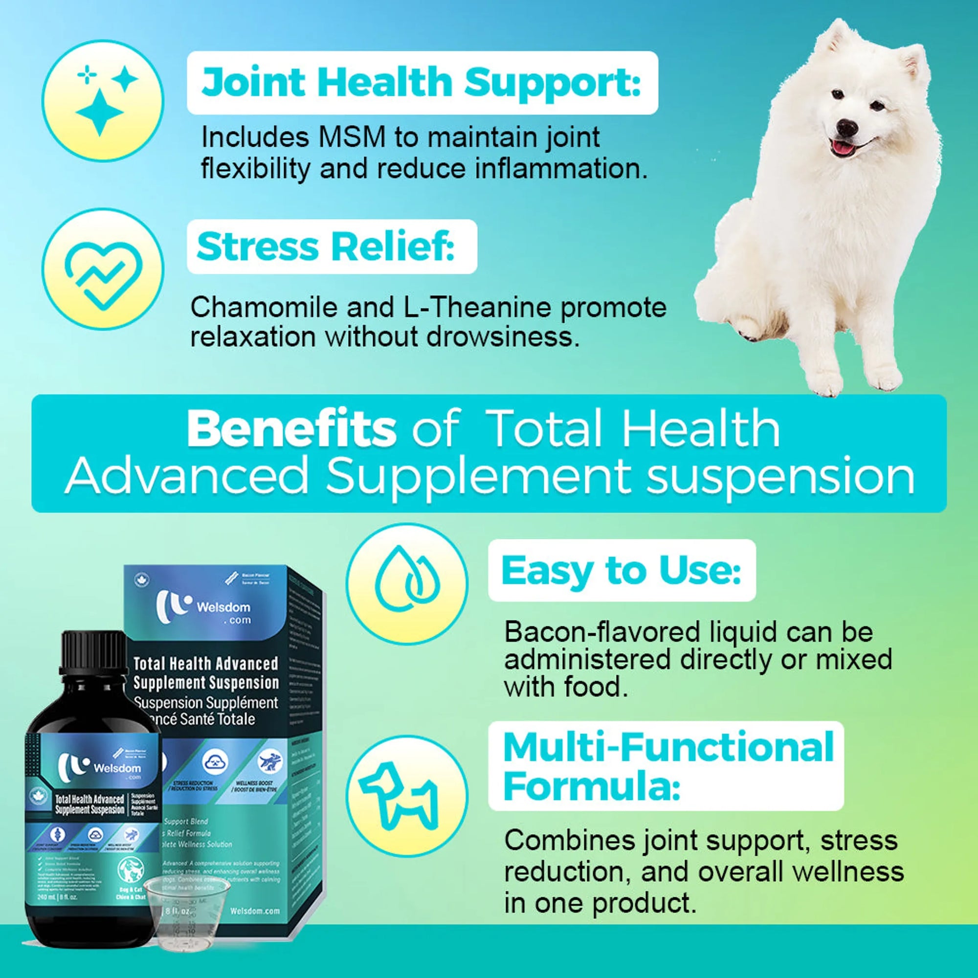 4APAWS™Total Health Advanced Supplement Suspension - 240mL