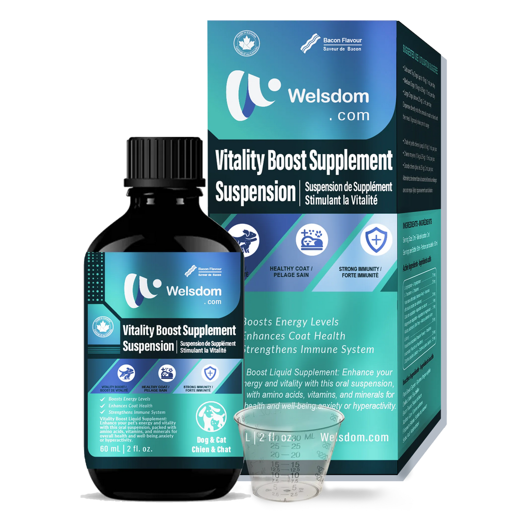 4APAWS™Vitality Boost Liquid Supplement for Pets | Energy & Health Support