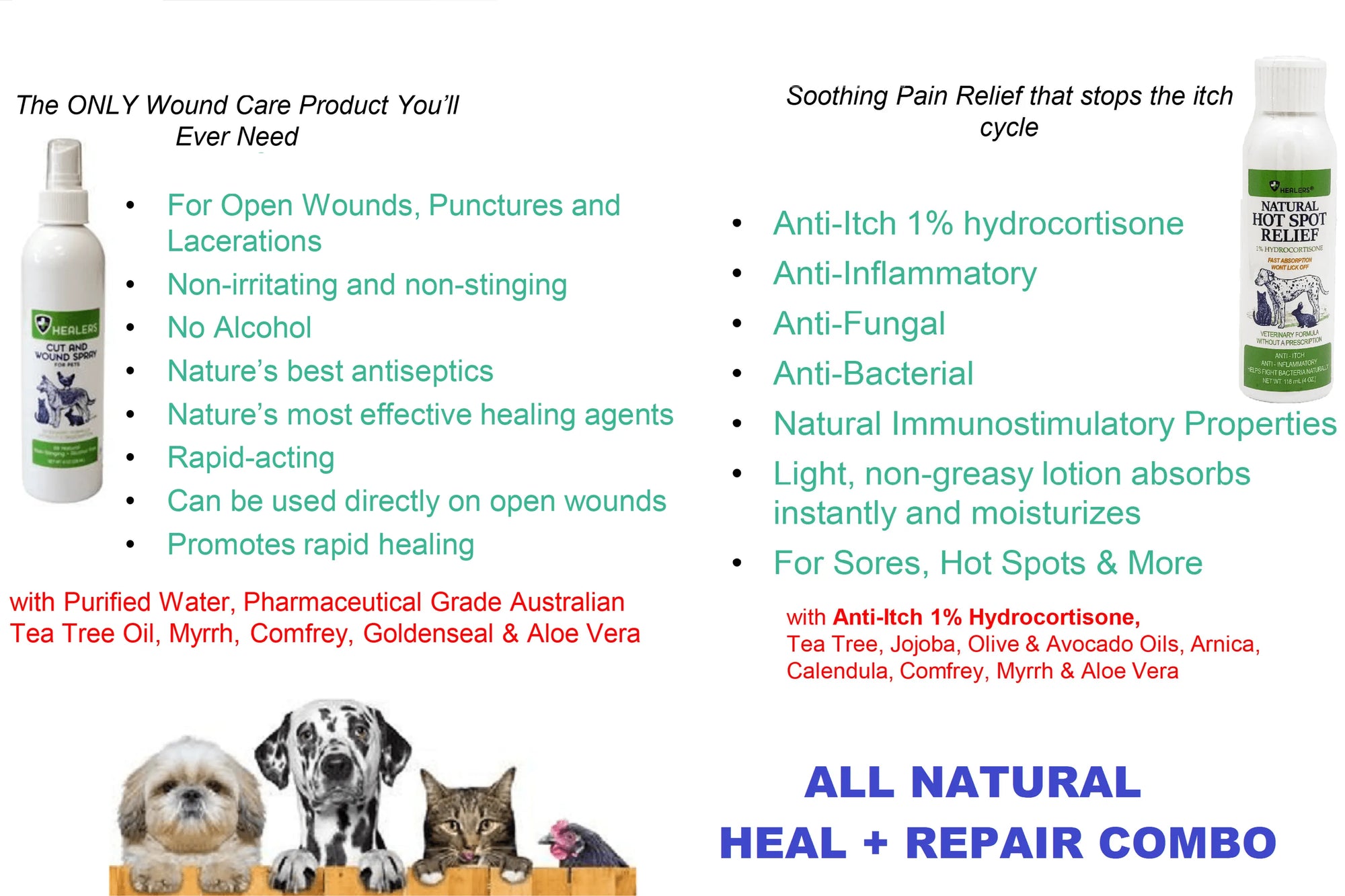 4APAWS™Healers Heal & Repair Kit