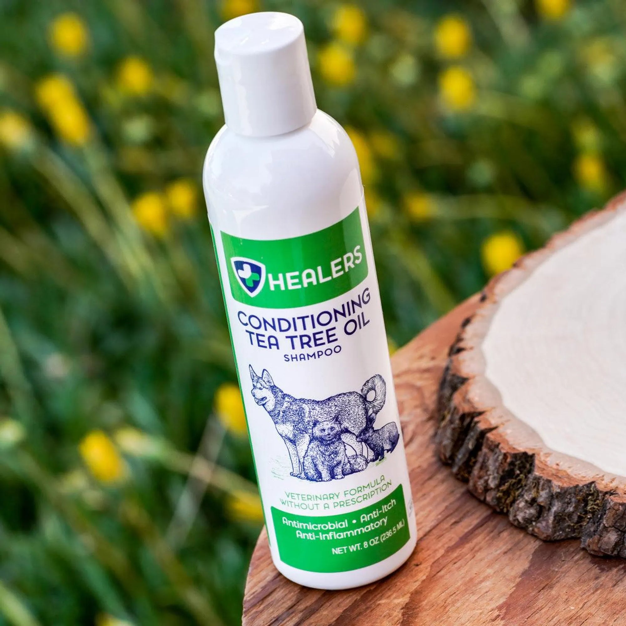 4APAWS™Healers Tea Tree Oil Conditioning Shampoo for Pets (8oz)