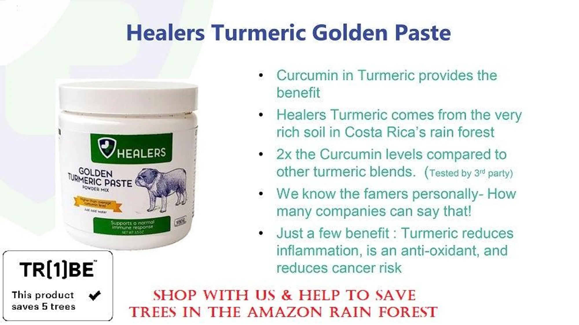 4APAWS™Healers Golden Turmeric Paste for Dogs